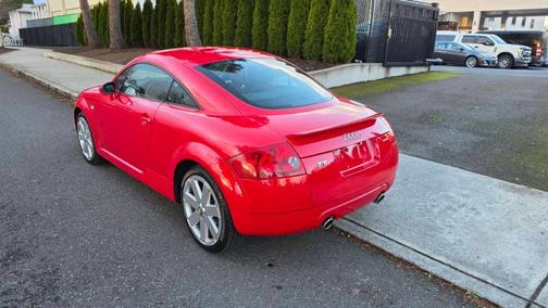 Red 2004 Audi TT 1.8T quattro