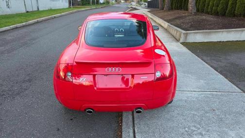 Red 2004 Audi TT 1.8T quattro