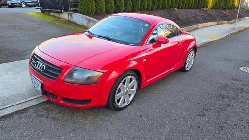 Red 2004 Audi TT 1.8T quattro
