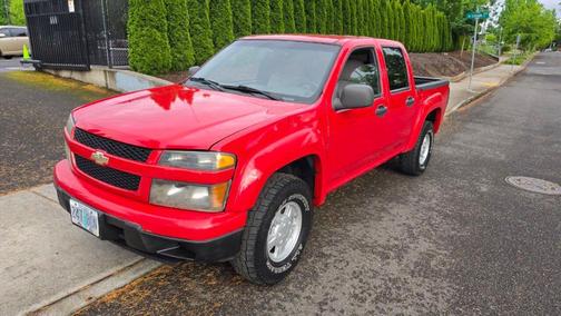 Red 2004 Chevrolet Colorado Z71