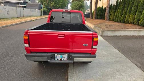 Red 1998 Ford Ranger XLT