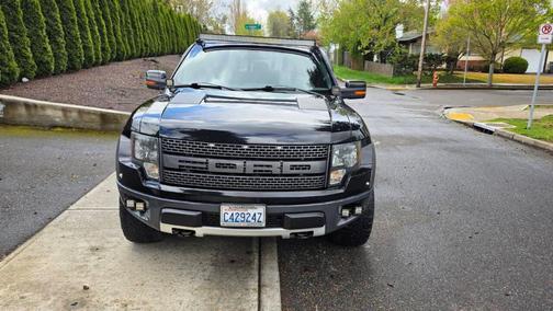 Black 2011 Ford F-150 SVT Raptor