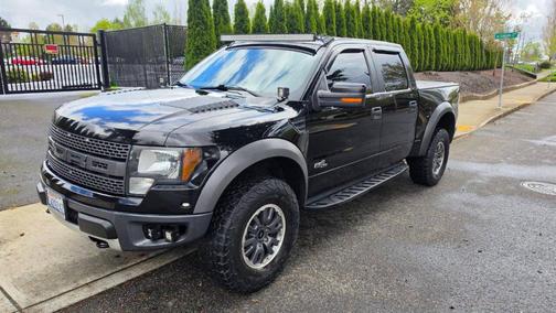 Black 2011 Ford F-150 SVT Raptor