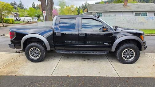 Black 2011 Ford F-150 SVT Raptor