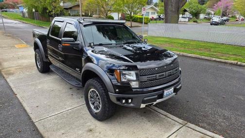 Black 2011 Ford F-150 SVT Raptor