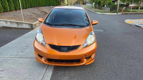 Orange 2009 Honda Fit Sport