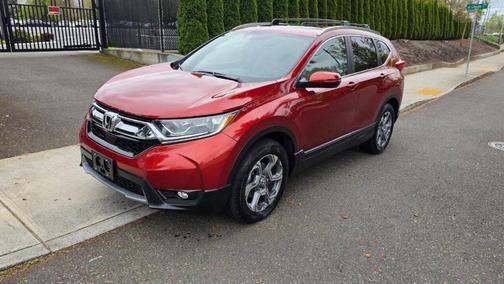 Red 2017 Honda CR-V EX-L