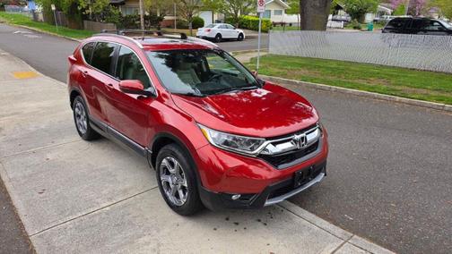 Red 2017 Honda CR-V EX-L