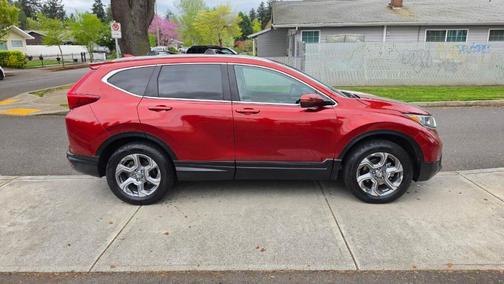 Red 2017 Honda CR-V EX-L