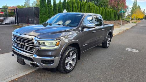 Gray 2020 RAM 1500 Laramie