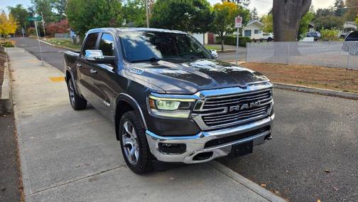 Gray 2020 RAM 1500 Laramie