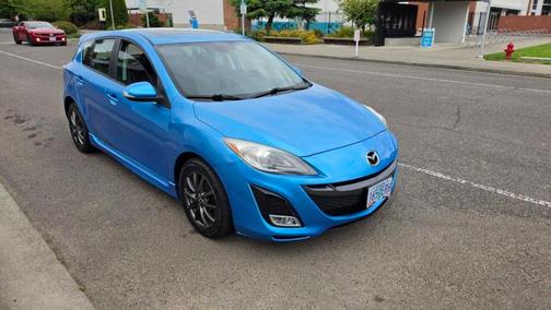Celestial Blue Mica 2010 Mazda Mazda3 s Grand Touring