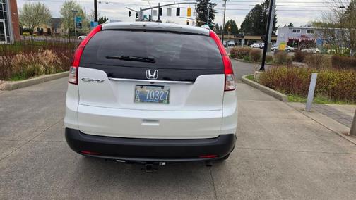 White 2013 Honda CR-V EX-L
