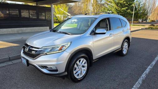 Gray 2016 Honda CR-V EX-L