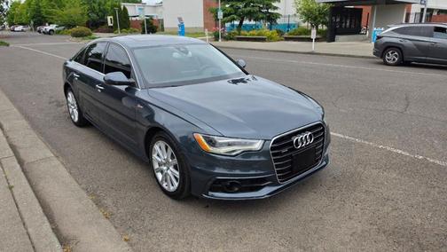 Gray 2015 Audi A6 3.0T Prestige