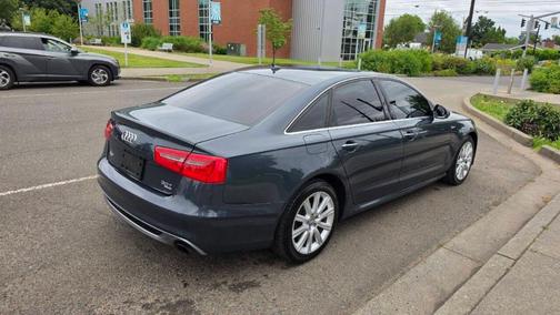 Gray 2015 Audi A6 3.0T Prestige