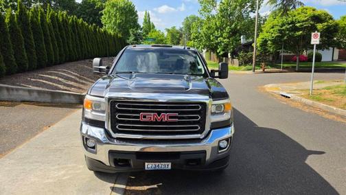 Gray 2015 GMC Sierra 3500 SLE