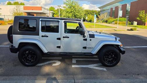 Gray 2008 Jeep Wrangler Unlimited Sahara