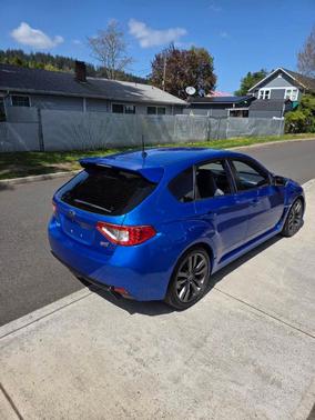 Blue 2008 Subaru Impreza WRX Sti