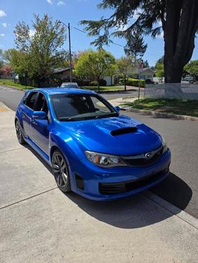 Blue 2008 Subaru Impreza WRX Sti