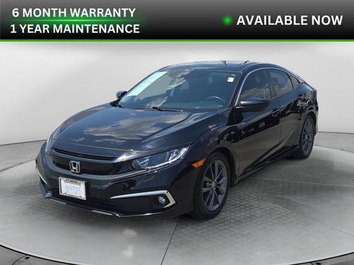 Crystal Black Pearl 2020 Honda Civic EX