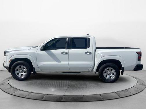 Glacier White 2024 Nissan Frontier S
