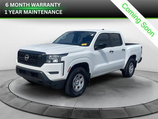 Glacier White 2024 Nissan Frontier S