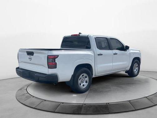 Glacier White 2024 Nissan Frontier S