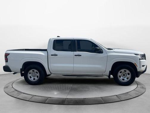 Glacier White 2024 Nissan Frontier S