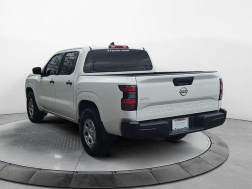 Glacier White 2024 Nissan Frontier S