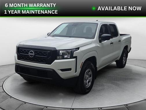 Glacier White 2024 Nissan Frontier S