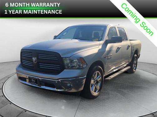 Bright Silver Metallic Clearcoat 2017 RAM 1500 Big Horn