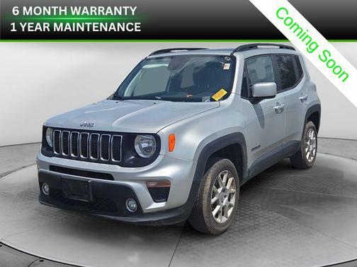 Glacier Metallic Clearcoat 2019 Jeep Renegade Latitude
