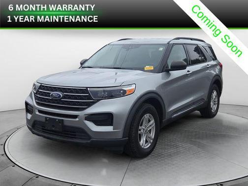 Silver Metallic 2020 Ford Explorer XLT