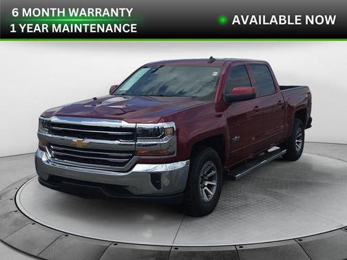 Cajun Red Tintcoat 2018 Chevrolet Silverado 1500 1LT