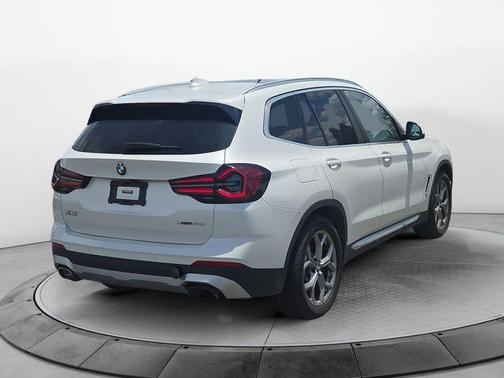 White Metallic 2022 BMW X3 xDrive30i