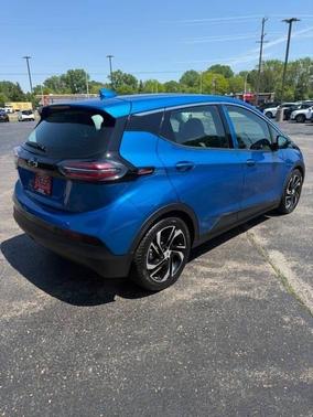 Bright Blue Metallic 2022 Chevrolet Bolt EV FWD 2LT
