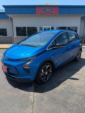 Bright Blue Metallic 2022 Chevrolet Bolt EV FWD 2LT