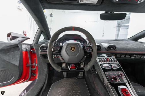 Red 2018 Lamborghini Huracan Performante