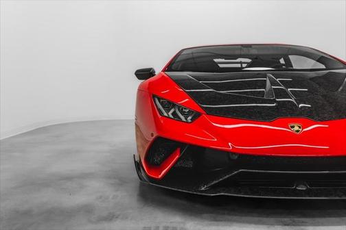 Red 2018 Lamborghini Huracan Performante
