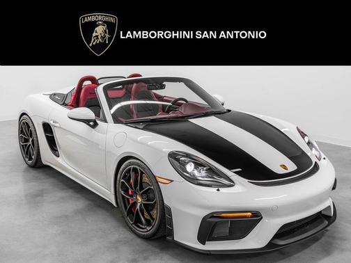 White 2020 Porsche 718 Spyder Base
