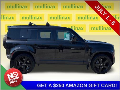 Santorini Black Metallic 2020 Land Rover Defender 110 HSE