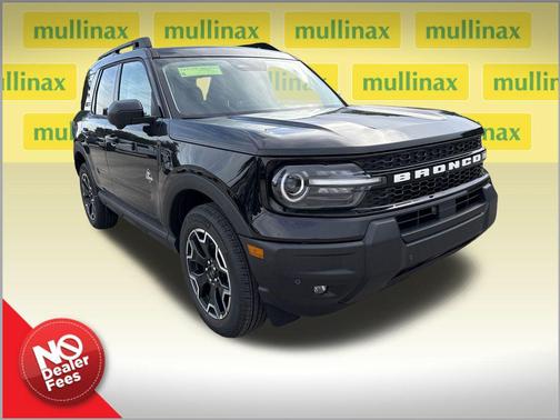 SHADOW BLACK 2025 Ford Bronco Sport Outer Banks
