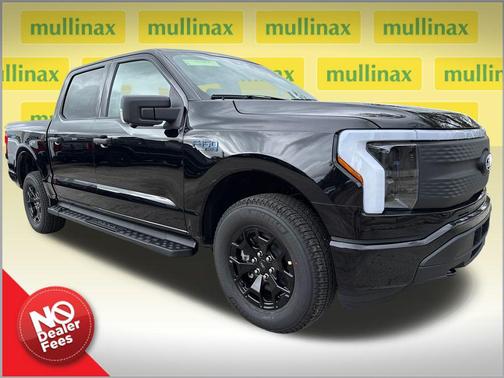 AGATE BLACK METALLIC 2025 Ford F-150 Lightning XLT
