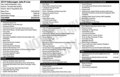 2019 Volkswagen Jetta 1.4T R-Line