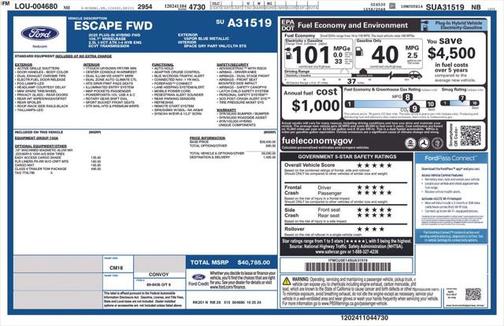 2025 Ford Escape PHEV SE