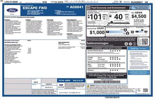 2025 Ford Escape PHEV SE