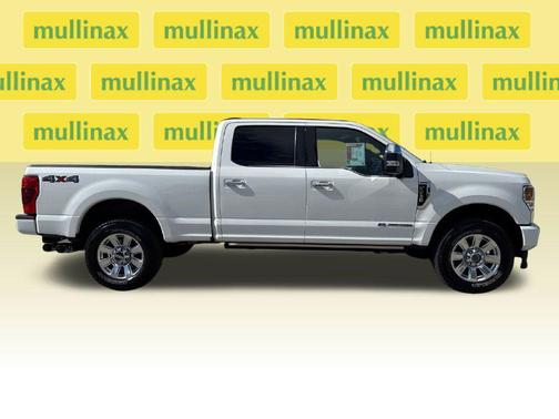 Star White Metallic Tri-Coat 2021 Ford F-250 Platinum