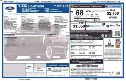 2023 Ford F-150 Lightning LARIAT