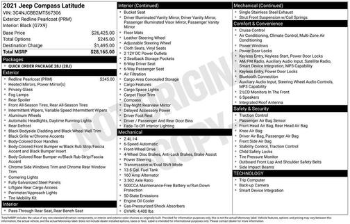 2021 Jeep Compass Latitude
